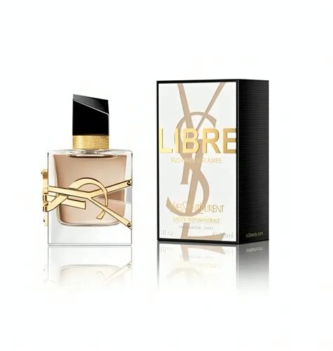 ysl warm floral libre|YSL flowers and flames.